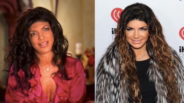 teresa giudice in her first episode and now