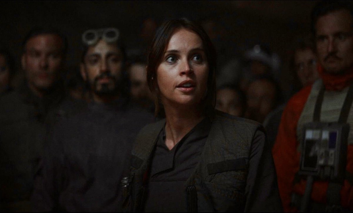 Felicity Jones as Jyn Erso in Rogue One