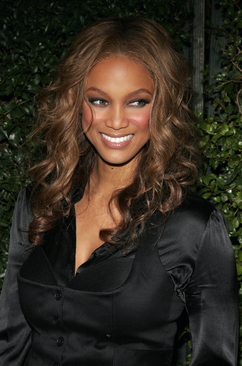 Tyra Banks at the premiere of "The Producers" in 2005
