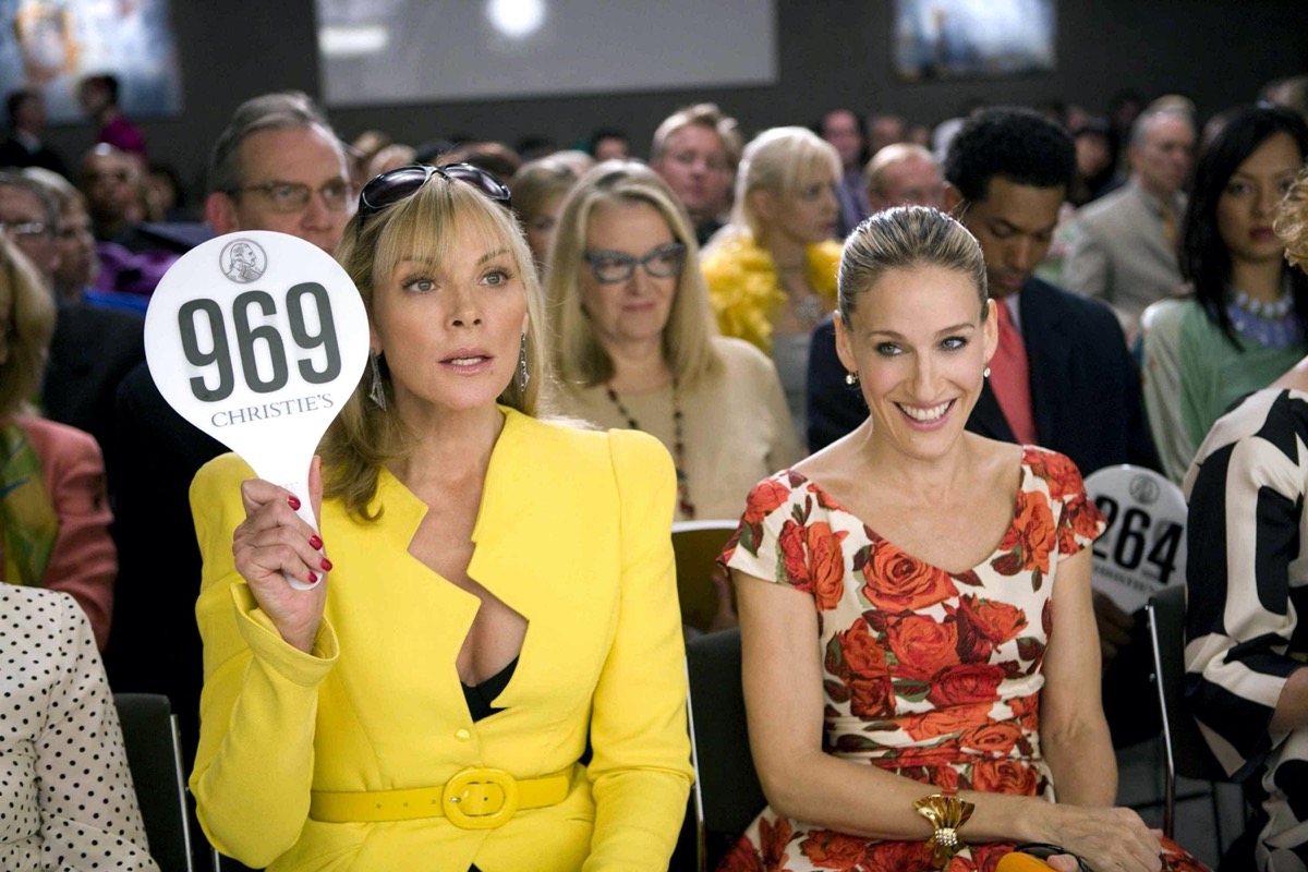 Kim Cattrall and Sarah Jessica Parker in Sex and the City