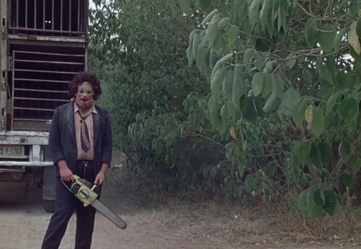 Gunnar Hansen in Texas Chainsaw Massacre