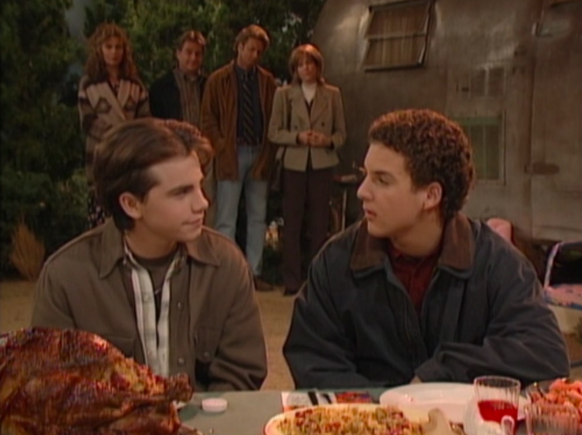 Still from the Boy Meets World episode "Turkey Day"