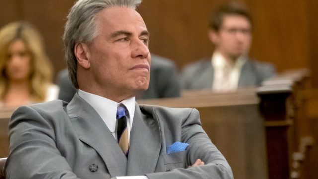 John Travolta stars as John Gotti in the movie Gotti