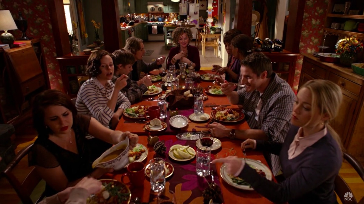 Still from the Parenthood episode "Happy Thanksgiving"