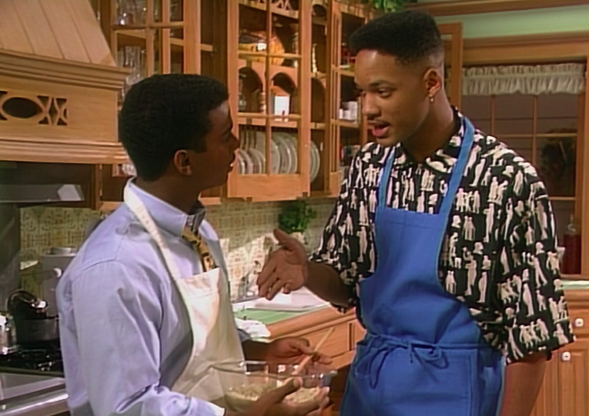 Still from The Fresh Prince episode "Talking Turkey"