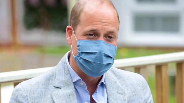 Prince William Covid mask
