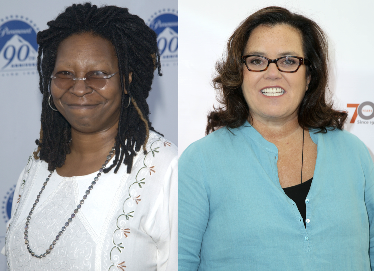 Whoopi Goldberg and Rosie O’Donnell