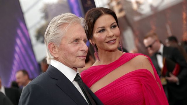 Michael Douglas and Catherine Zeta Jones in 2019