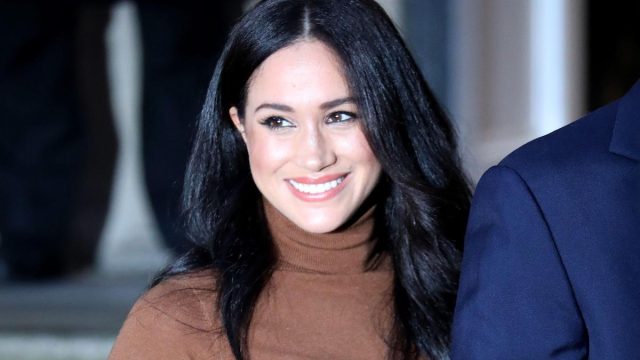 Meghan Markle (Duchess of Sussex) visits Canada House, London, UK, on January 7, 2020