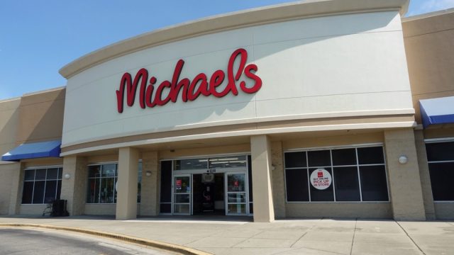 the outside of a Michaels store in Vero Beach, Florida
