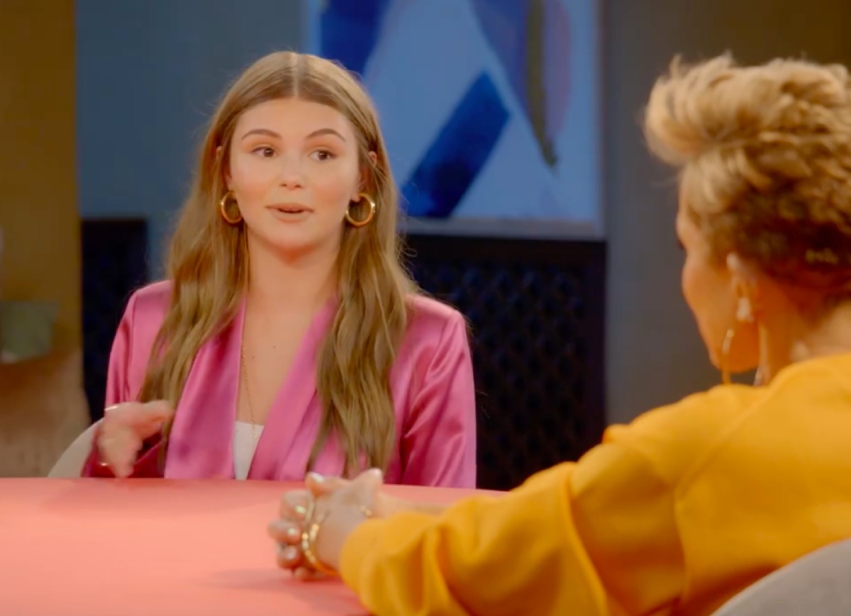 Olivia James on "Red Table Talk"