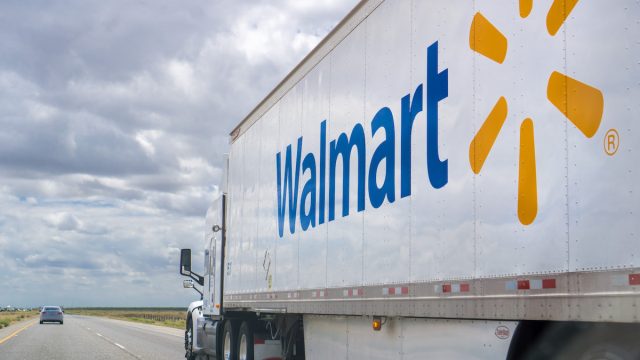 Walmart truck