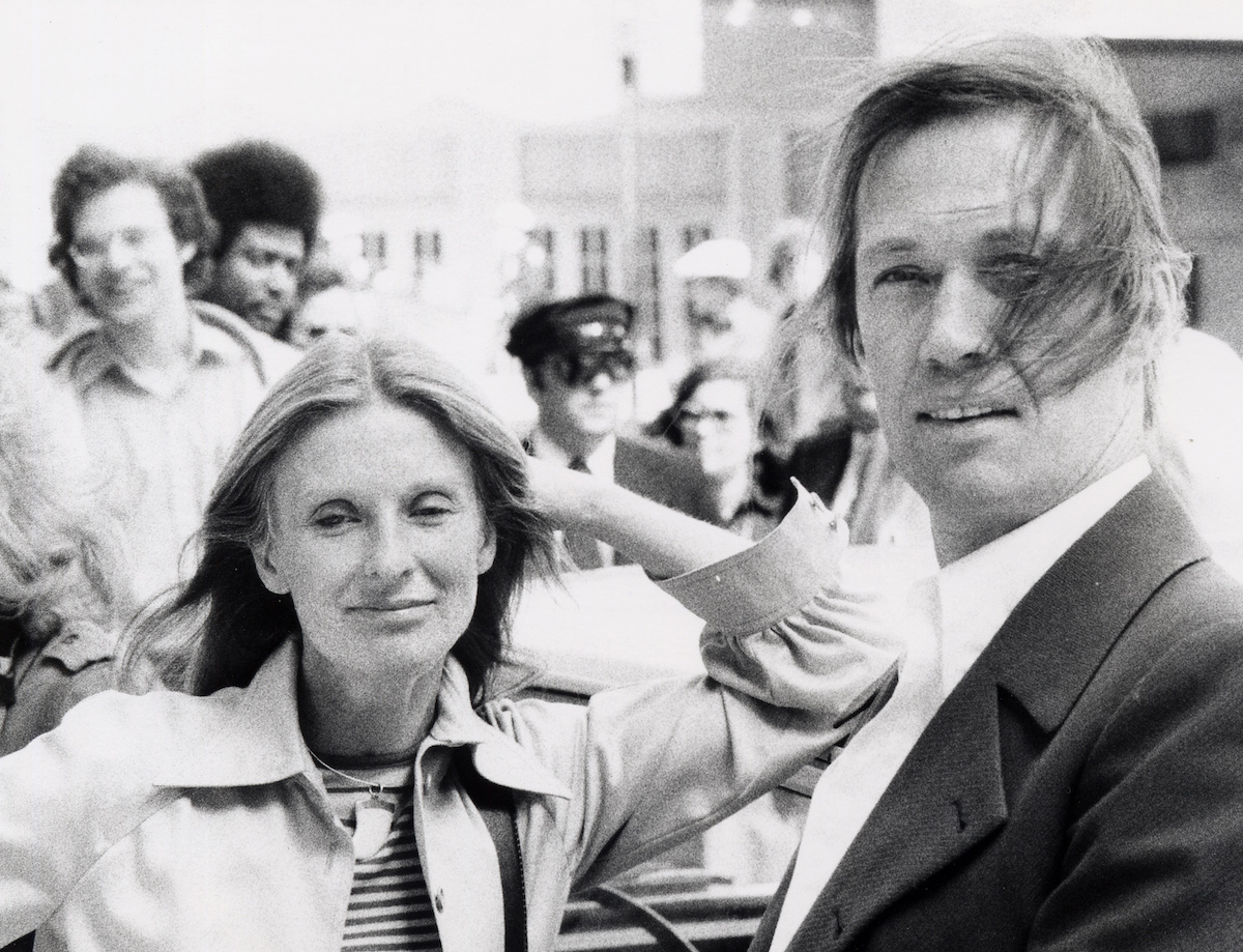 Cloris Leachman and David Carradine