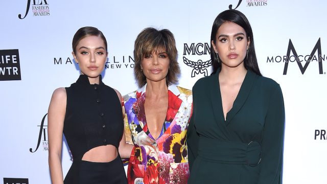 Lisa Rinna, Delilah, and Amelia Hamlin