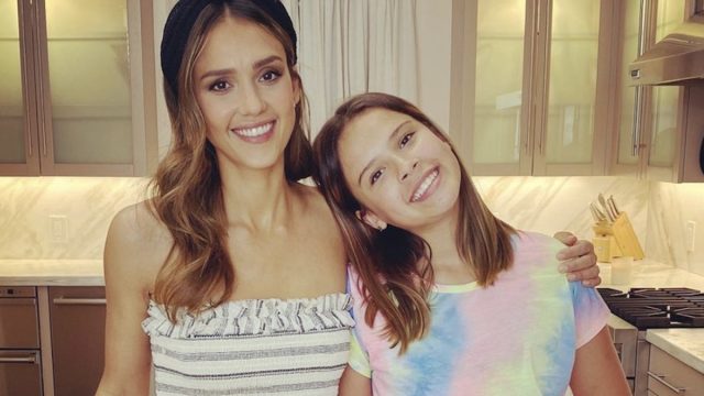 Jessica Alba and daughter Honor