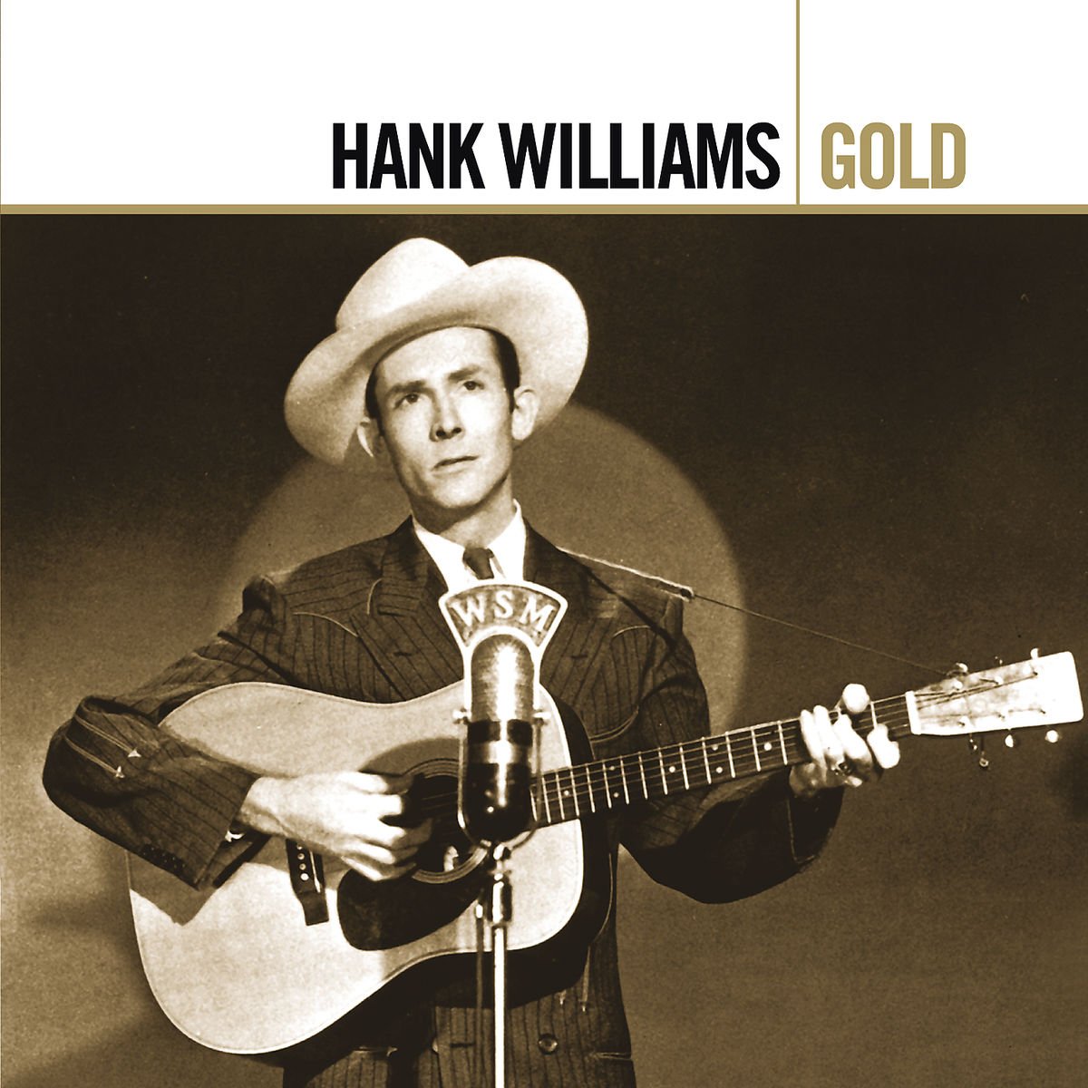 Hank Williams "Gold" album cover