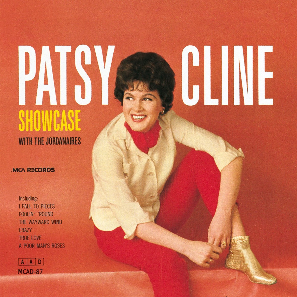 Patsy Cline "Showcase" album cover