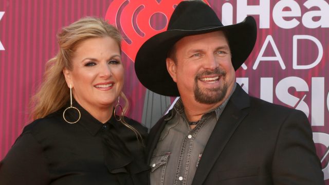 Trisha Yearwood and Garth Brooks at the iHeart Radio Music Awards in March 2019