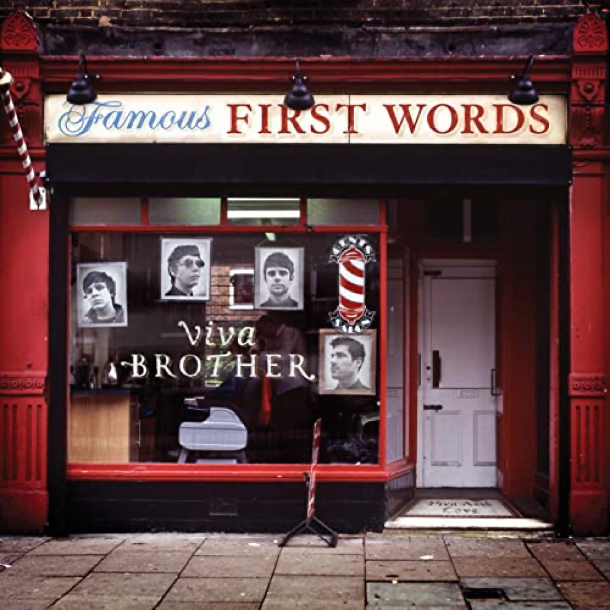 The album cover of "Famous First Words" by Viva Brother