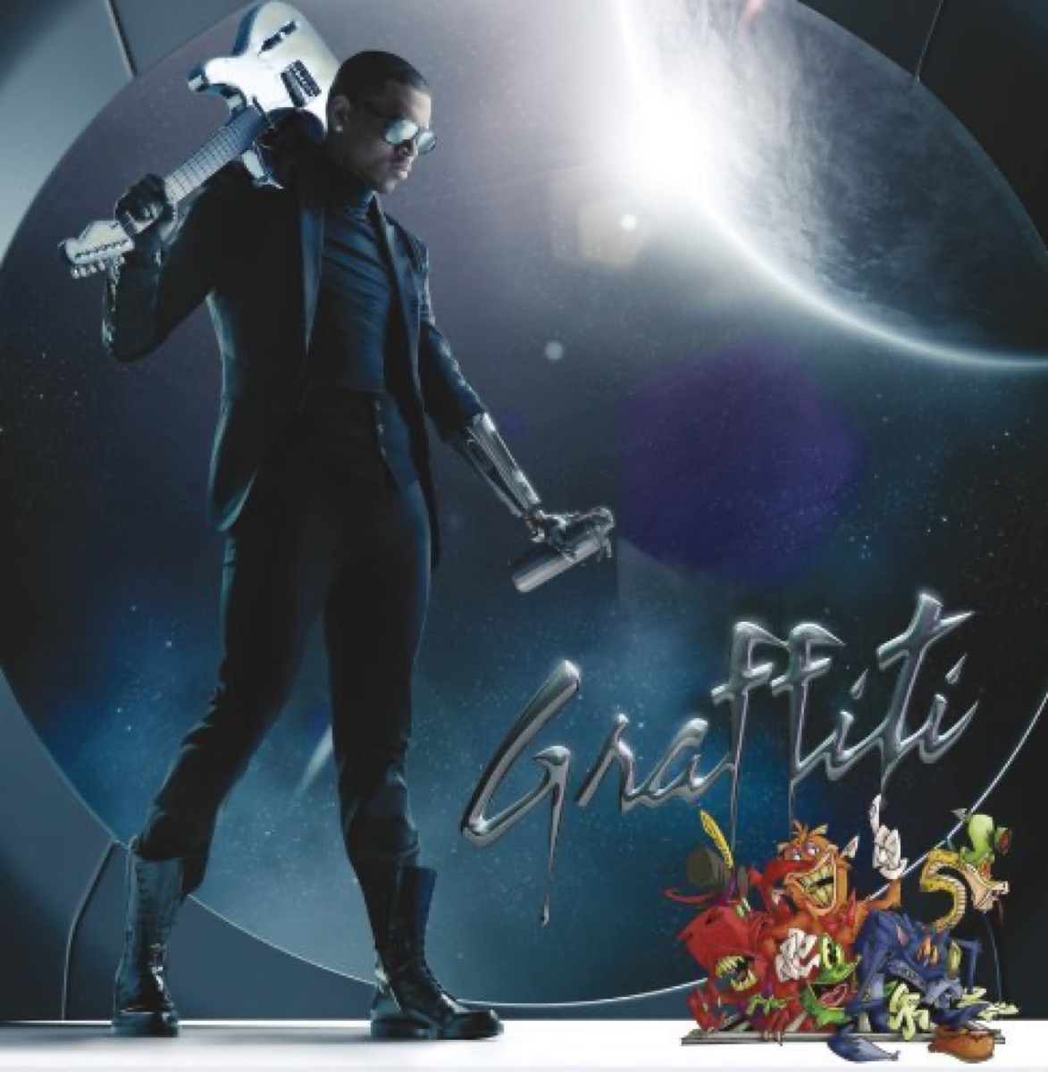 The album cover of "Graffiti" by Chris Brown
