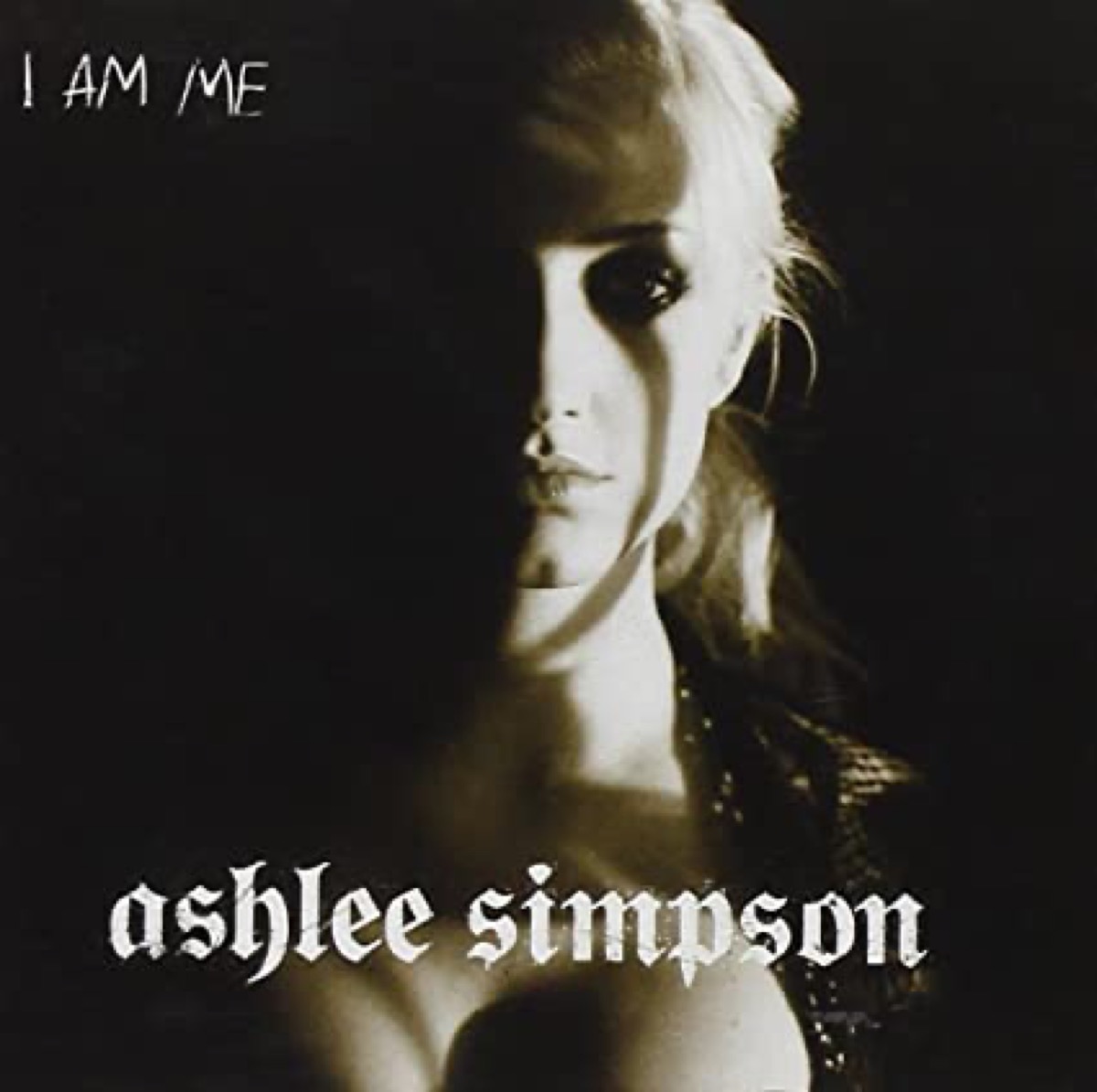 The album cover of "I Am Me" by Ashlee Simpson