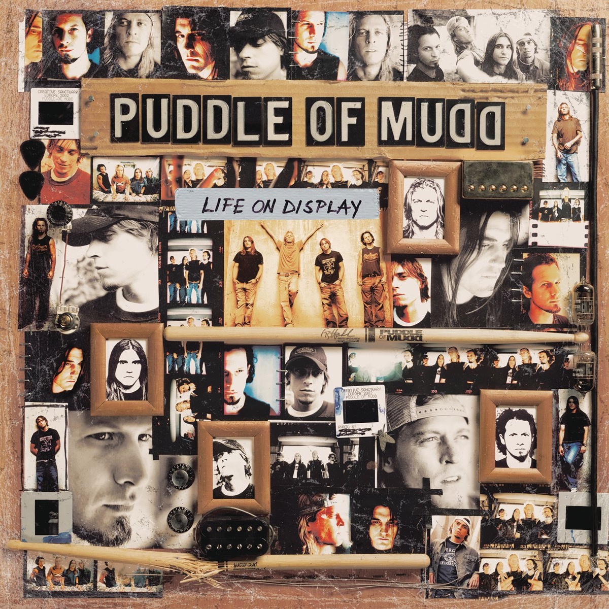The album cover of "Life On Display" by Puddle of Mudd