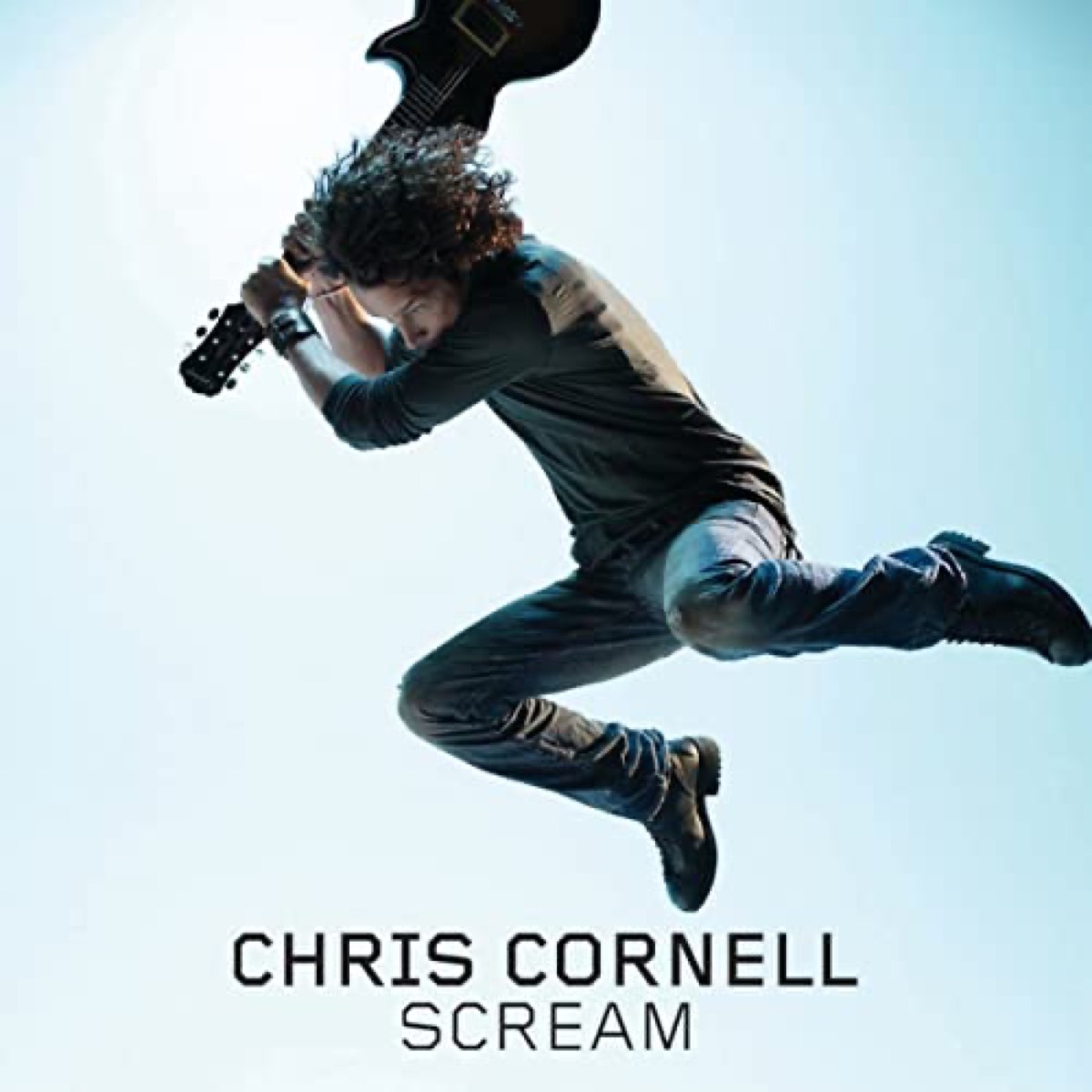 The album cover of "Scream" by Chris Cornell