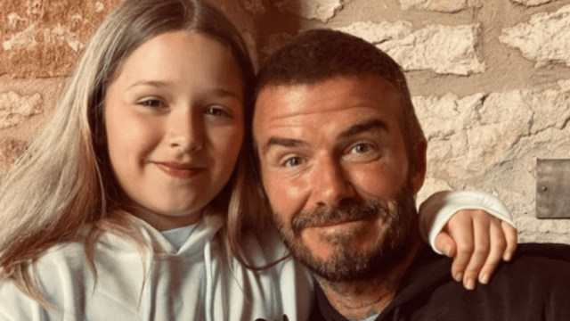 Harper and David Beckham 2