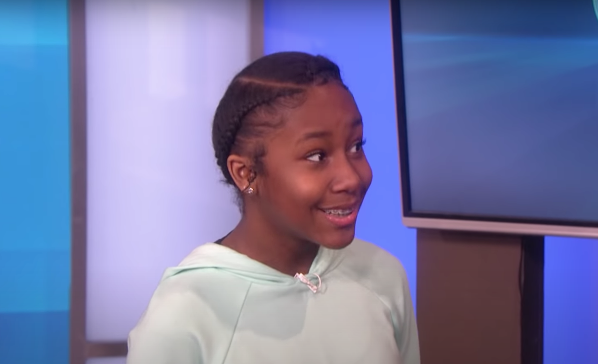 Jalaiah Harmon on "The Ellen DeGeneres Show"