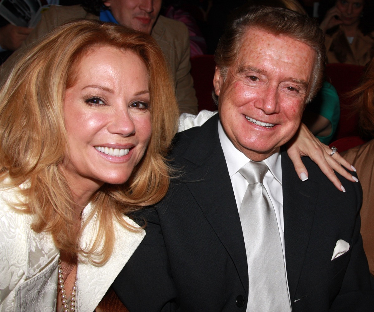 Regis Philbin and Kathie Lee Gifford at the opening night of "A Catered Affair" in 2008