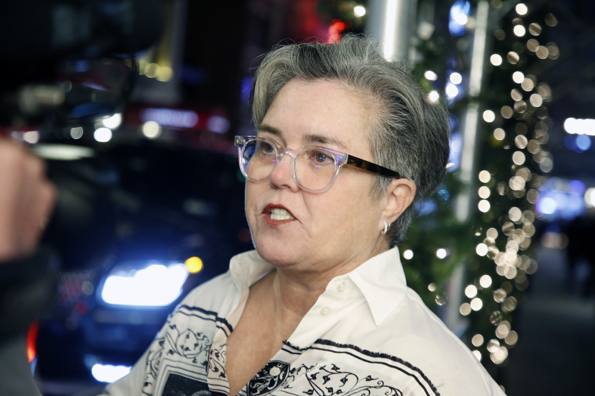 Rosie O'Donnell at the opening of "Girl From The North Country" in 2020