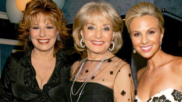 Joy Behar, Barbara Walters and Elisabeth Hasselbeck from "The View" at 34th Annual Daytime Emmy Awards