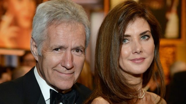Alex and Jean Trebek in 2014