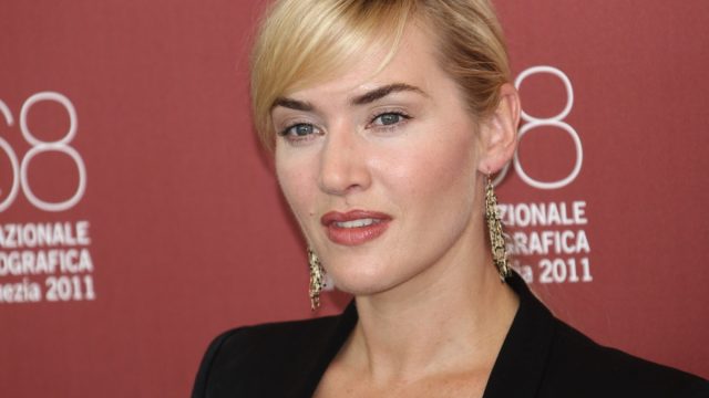 VENICE, ITALY - SEPTEMBER 02: Actress Kate Winslet poses at the 'Mildred Pierce' photocall at the Palazzo del Cinema during the 68th Venice Film Festival on September 2, 2011 in Venice, Italy.