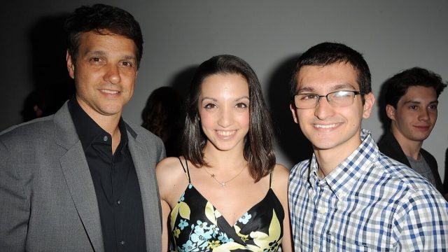 Ralph Macchio, Julia Macchio, and Daniel Macchio in 2015