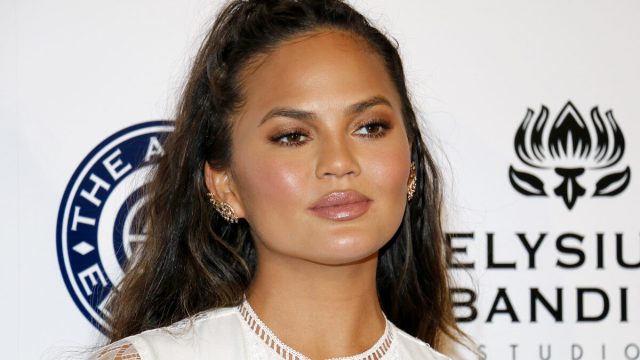 Chrissy Teigen at Art of Elysium Celebrating the 10th Anniversary in 2017