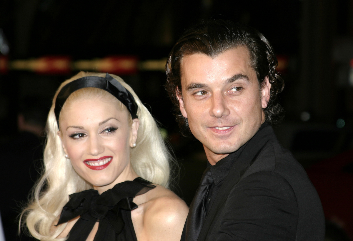 Gwen Stefani and Gavin Rossdale at the premiere of "Constantine" in 2005