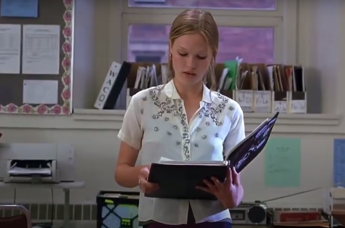 Julia Stiles in "10 Things I Hate About You"