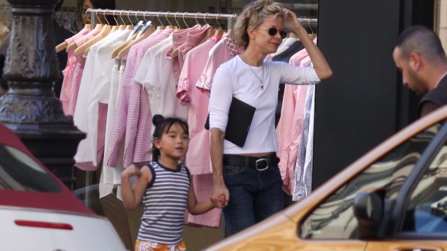 Meg Ryan and Daisy True Ryan