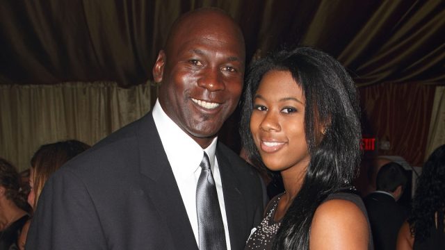 Michael and Jasmine Jordan at Jordan All-Star in 2012