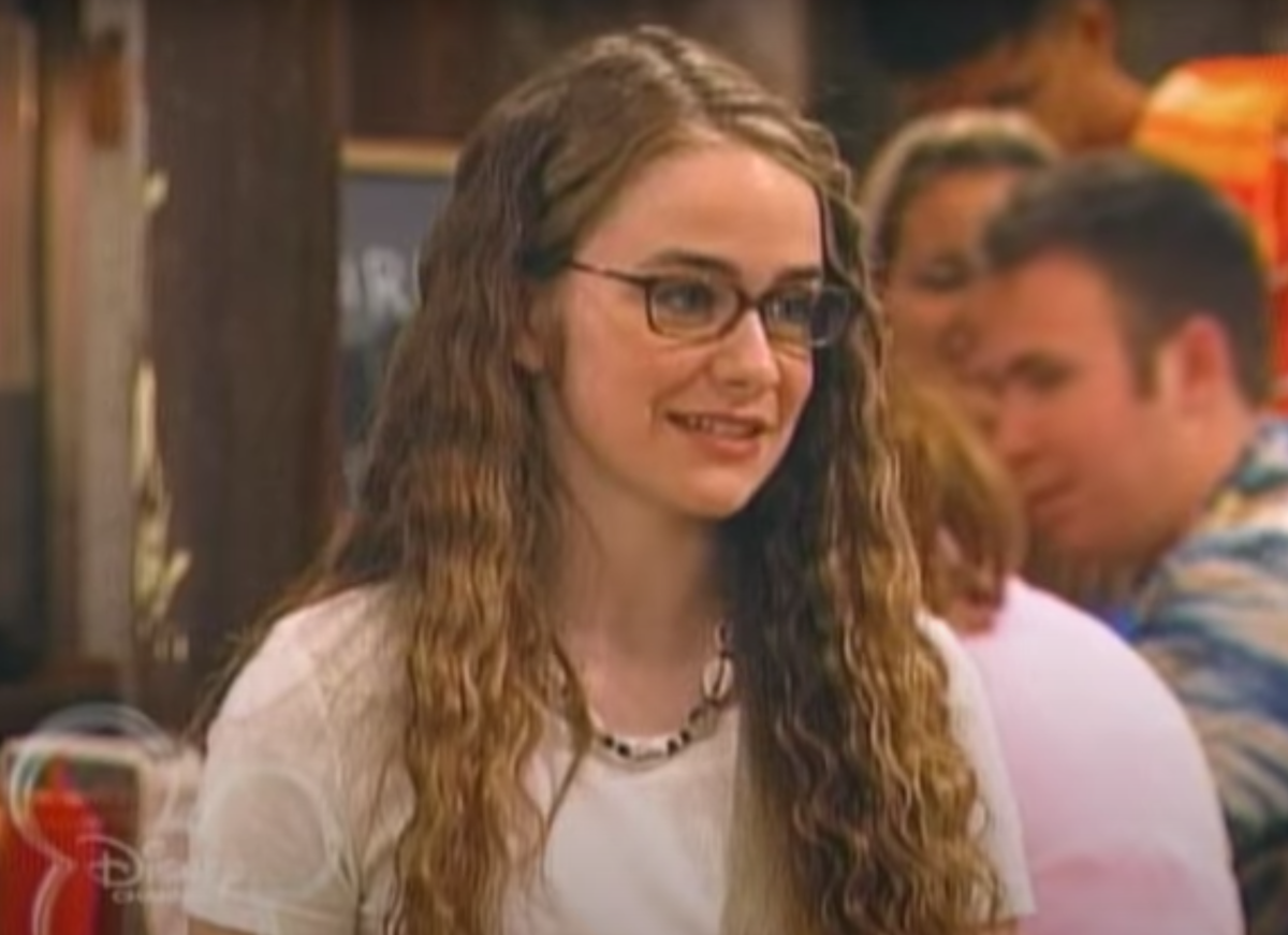 Morgan York on "Hannah Montana"