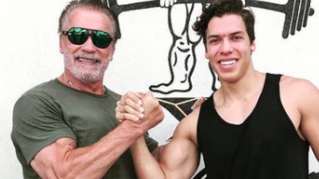 Joseph baena dad arnold muscles