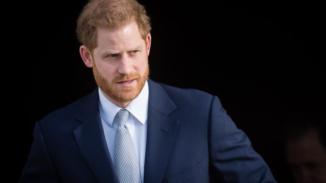 Prince Harry, Duke of Sussex hosts the Rugby League World Cup 2021 draws for the men's, women's and wheelchair tournaments at Buckingham Palace on January 16, 2020 in London, England.