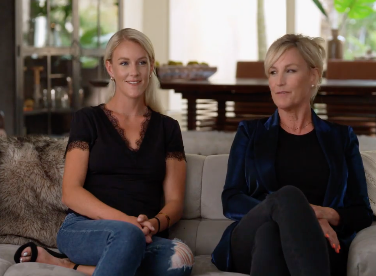 Elizabeth and Erin Brockovich on the "20/20" special