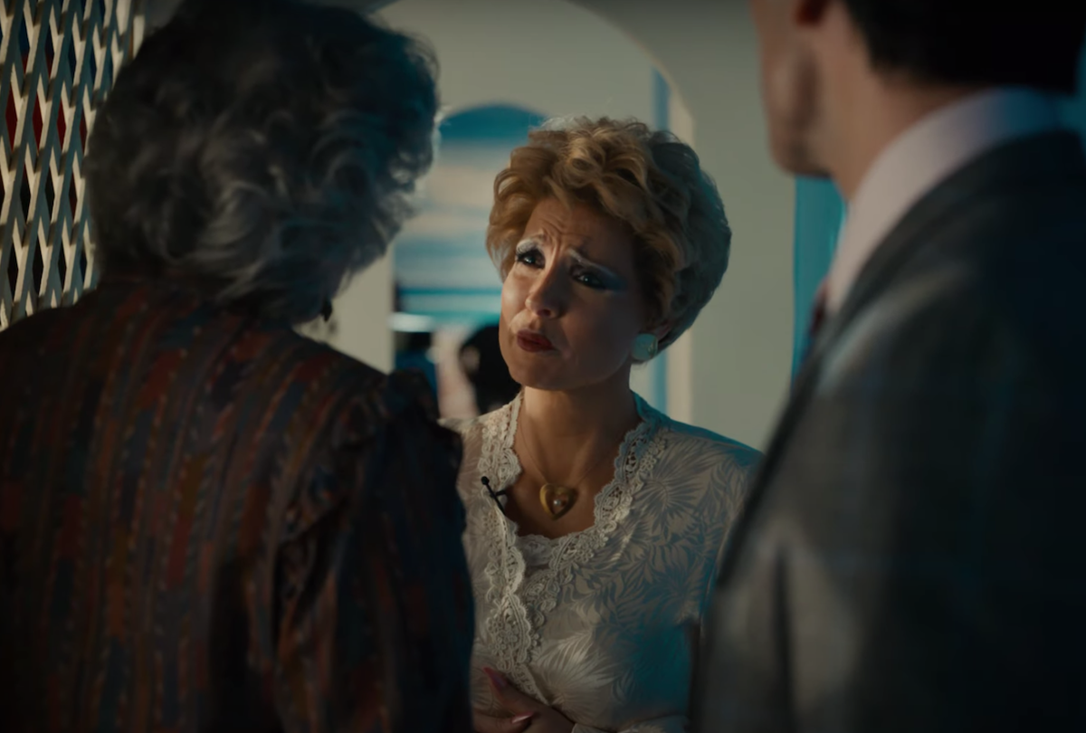 Jessica Chastian as Tammy Faye Bakker in "The Eyes of Tammy Faye"