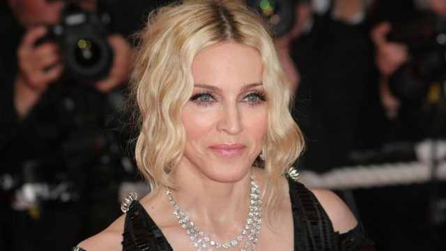 Madonna at the Cannes Film Festival in 2008