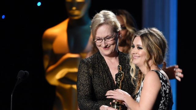 Meryl Strep and Billie Lourd
