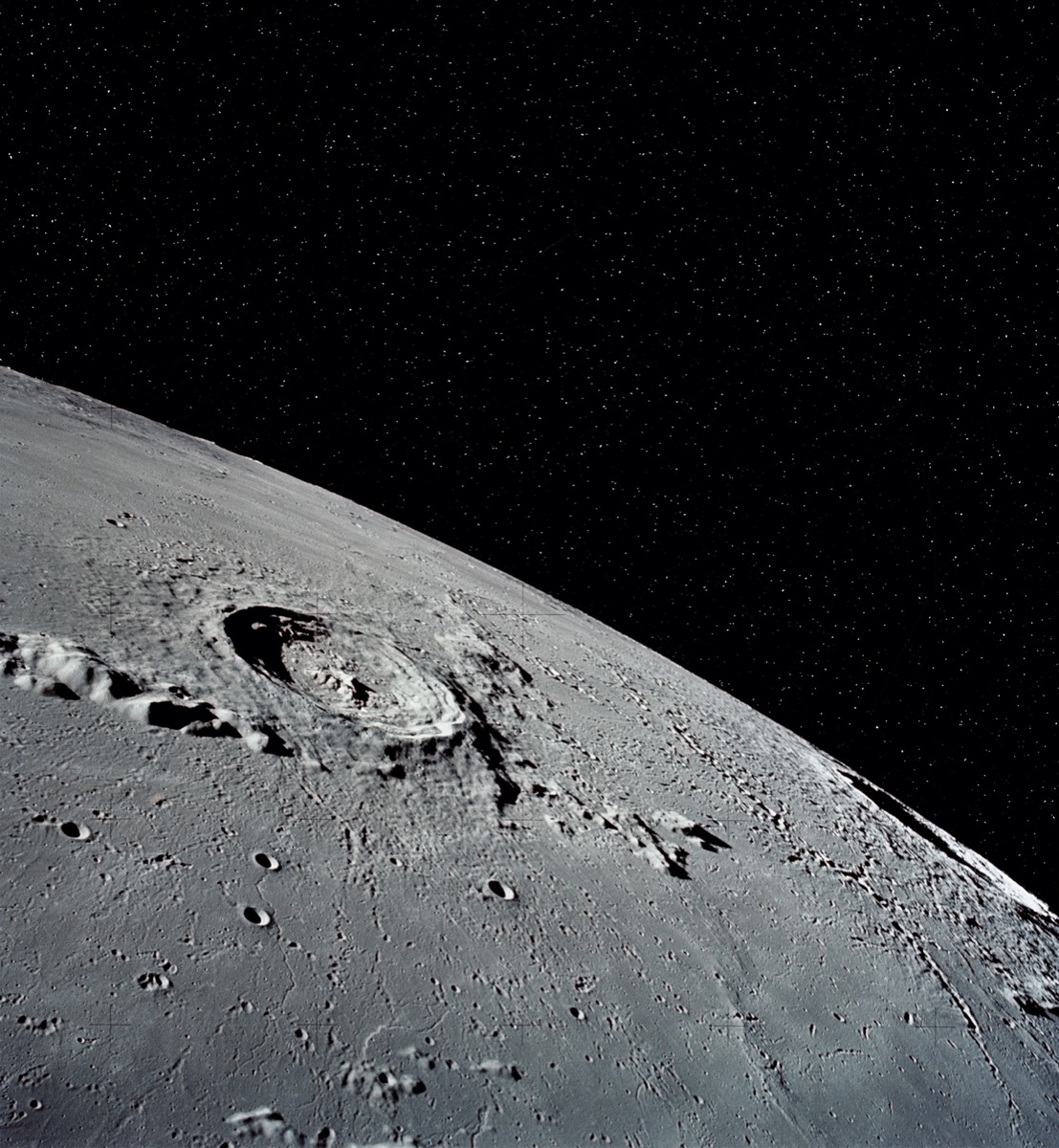 Moon crater