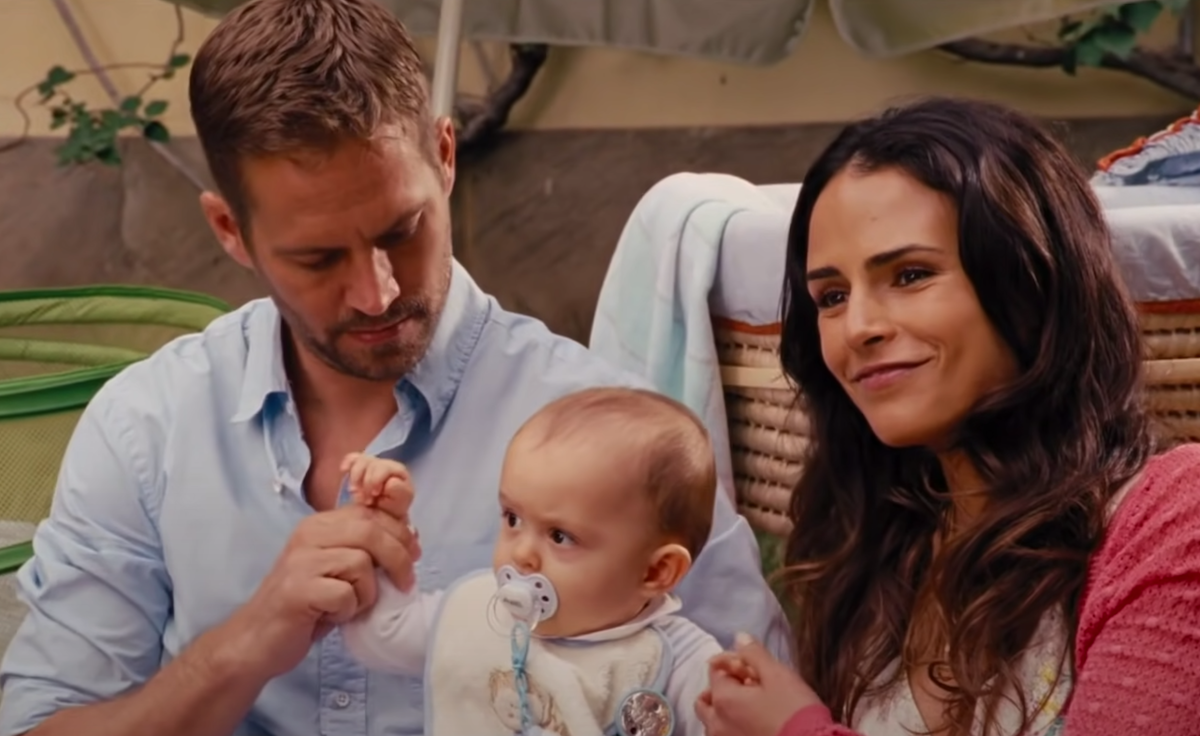 Paul Walker and Jordana Brewster in "Fast & Furious 6"