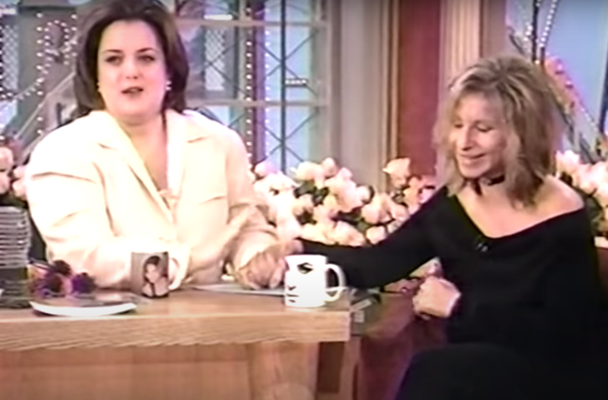 Barbra Streisand on "The Rosie O'Donnell Show"